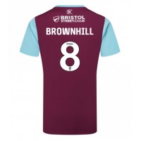 Maglia Calcio Burnley Josh Brownhill #8 Prima Divisa 2024-25 Manica Corta